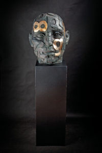 Button of Head. A sculpture from Marek Zyga