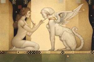 Work of Michael Parkes - Beauty of the Sphinx