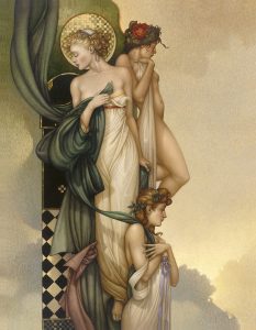 Work of Michael Parkes - The Three Graces