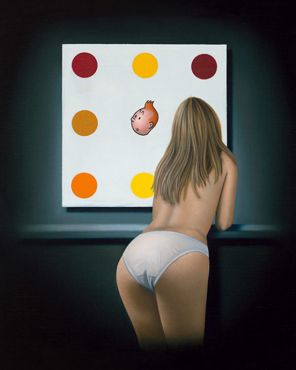 Giclee, Looking at Damien Hirst of Ole Ahlberg