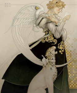 Giclee of Michael Parkes - Letter Study