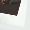 Detail photo of the signature of giclee Stalker