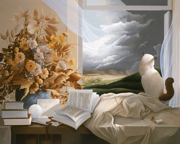 Michael Parkes - Still Life, canvas giclee