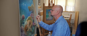 Henk Smorenburg at his Atelier