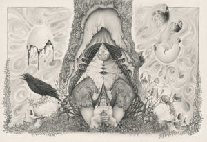 An artwork from Marcel Bakker, called Mother Nature