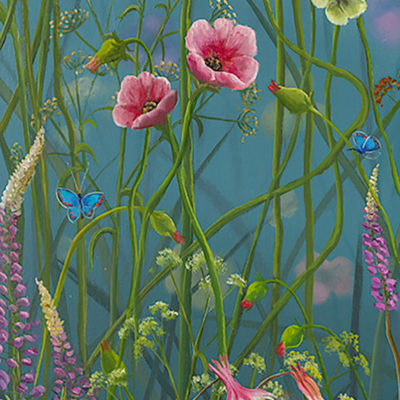 Detail Photo of Presence Painting by Robert Bissell