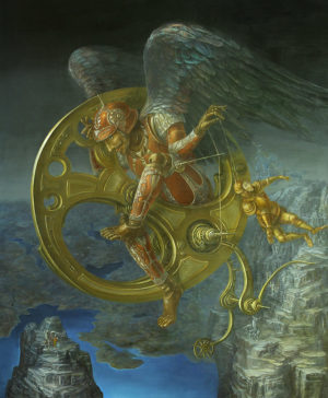 An artwork of A. Müller-Jontschewa, called Reincarnation