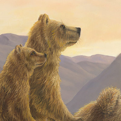 Detail Photo of The Odyssey Painting by Robert Bissell