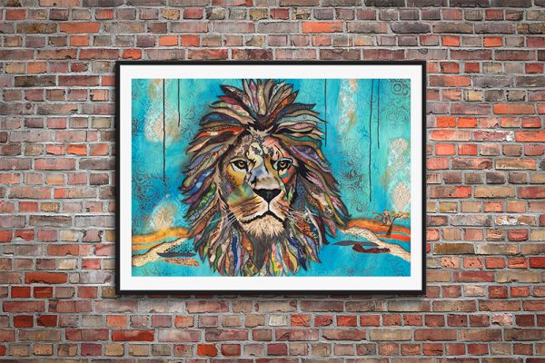 Lion by Jacqueline Nieuwendijk - Limited Edition Print