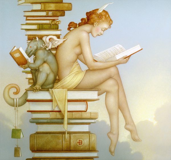 Giclee of Michael Parkes, Magic Spring