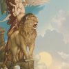 Canvas Giclee of Michael Parkes Lion's Return