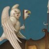 Detail of Michael Parkes Giclee The Summit