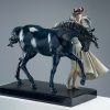 A sculpture of Michael Parkes called Dark Unicorn