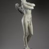 A sculpture of Michael Parkes called Guardian Bronze