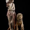 A sculpture of Michael Parkes called The Last Lion (Front)