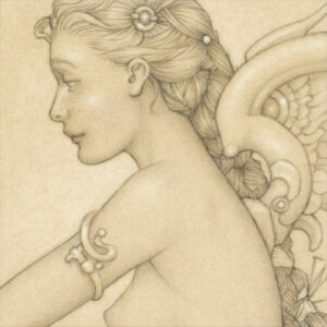 Paper Giclee of Michael Parkes Daydreaming