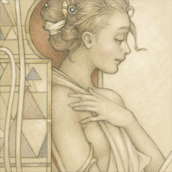 Paper Giclee of Michael Parkes Reflections