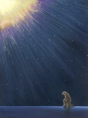 Deluxe Canvas Giclee of Robert Bissell Supernova