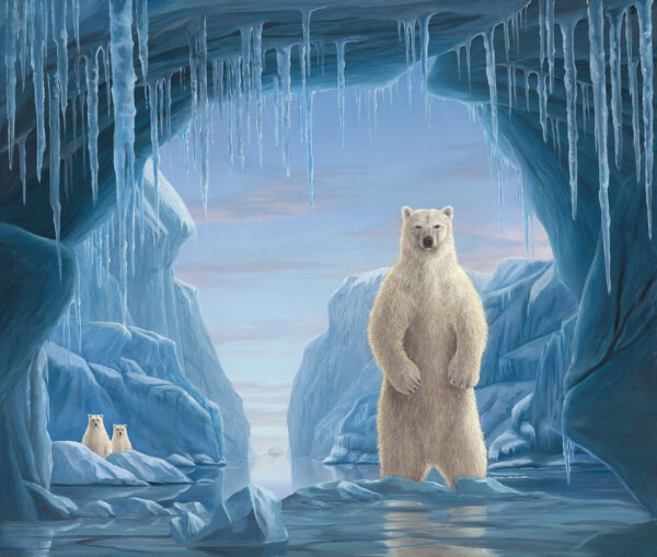 Deluxe Canvas Giclee of Robert Bissell The Guardian