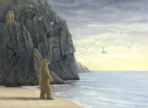 Deluxe Canvas Giclee of Robert Bissell The Longing