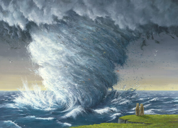 Deluxe Canvas Giclee of Robert Bissell The Tempest